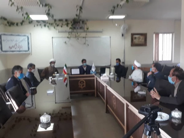 معارفه مسئول دفتر نهاد رهبری در مرکز شهید میرشاکی الیگودرز 4