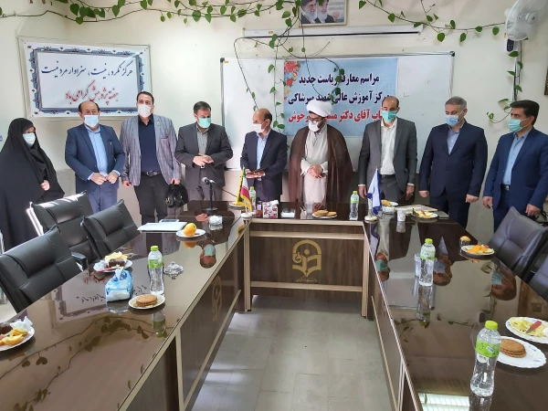 مراسم معارفه ریاست جدید دانشگاه جناب اقای دکتر آذرخوش 3