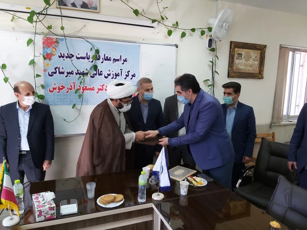 مراسم معارفه ریاست جدید دانشگاه جناب اقای دکتر آذرخوش 6