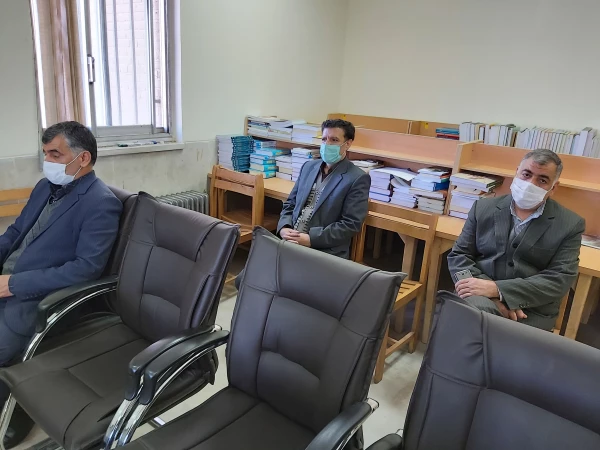 مراسم معارفه ریاست جدید دانشگاه جناب اقای دکتر آذرخوش 9