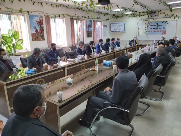 مراسم معارفه ریاست جدید دانشگاه جناب اقای دکتر آذرخوش 7