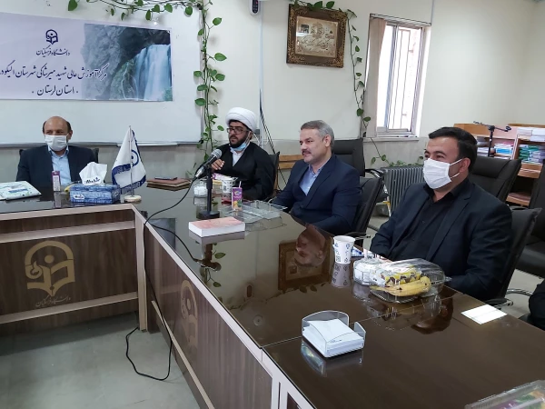 جلسه مسئول استانی دانشگاه فرهنگیان  و امام جمعه محترم مسئولین  شهرستان الیگودرز و افتتاح آشپزخانه صتعتی  4