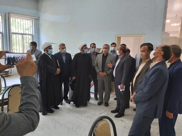 جلسه مسئولین استانی دانشگاه فرهنگیان  و امام جمعه محترم و مسئولین  شهرستان الیگودرز و افتتاح آشپزخانه صنعتی مرکز  4