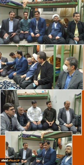 درد دل دانشجویان با  امام جمعه و مسئولین شهرستان 