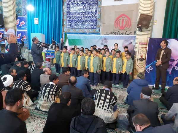 حضور همکاران مرکز شهید میرشاکی در مراسم گرامیداشت  سومین سالگرد شهادت   سردار دلها 2