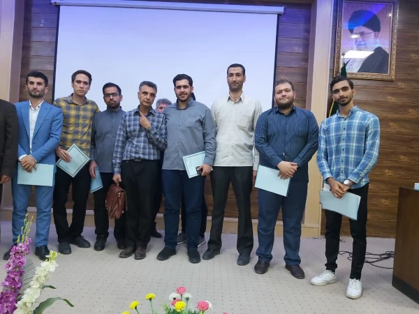 درخشش دانشجویان مرکز شهید میرشاکی در مسابقات منطقه ای  دهمین جشنواره تدریس برتر استان خوزستان
 2