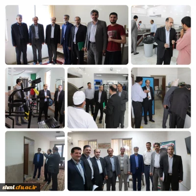 بازدید مدیر کل امور دانشجویی و کارشناس امور دانشجویی سازمان مرکزی دانشگاه فرهنگیان از مرکز شهید میرشاکی الیگودرز