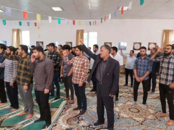 تجمع اعتراضی دانشجویان و همکاران  مرکز شهید میرشاکی در قتل عام اخیر زنان و کودکان فلسطینی 4