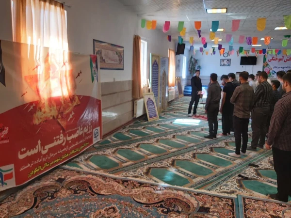 تجمع اعتراضی دانشجویان و همکاران  مرکز شهید میرشاکی در قتل عام اخیر زنان و کودکان فلسطینی 5