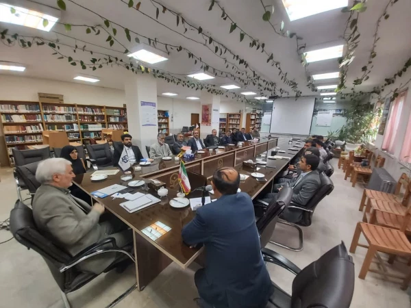 آئین تکریم و معارفه کارشناس مسئول سابق و جدید حراست مرکز شهید میرشاکی 5