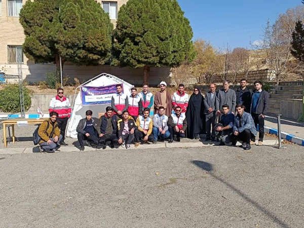 برگزاری مانور زلزله همزمان با ۸ آذر روز ایمنی در برابر زلزله  2