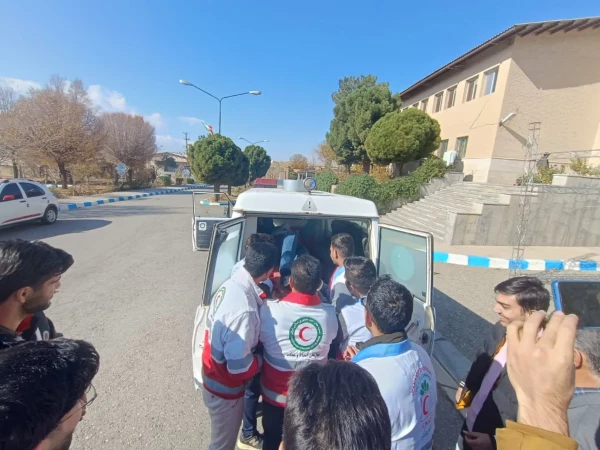 برگزاری مانور زلزله همزمان با ۸ آذر روز ایمنی در برابر زلزله  5