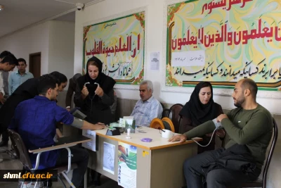 برگزاری ایستگاه سلامت و پایش سلامت دانشجویان