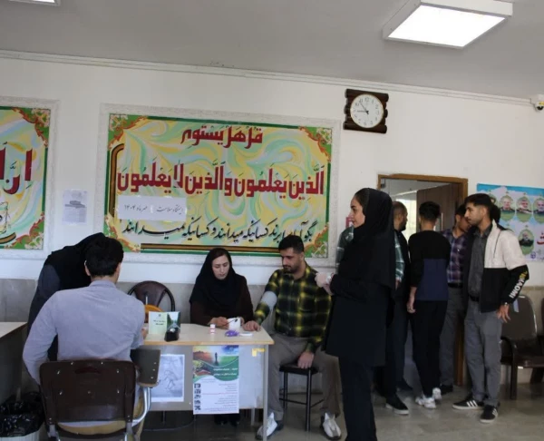 برگزاری ایستگاه سلامت و پایش سلامت دانشجویان 6