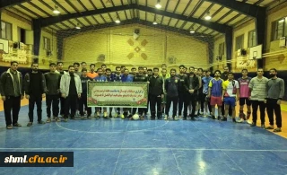 آیین افتتاحیه مسابقات فوتسال به مناسبت هفته تربیت بدنی و ورزش، جام گرامیداشت زنده یاد دانشجو معلم ابوالفضل تاجدیوند