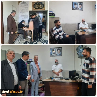حضور پزشک در دانشگاه فرهنگیان مرکز شهید میرشاکی