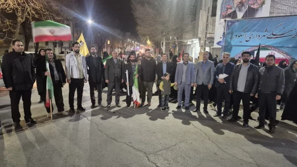 راهپیمایی شبانه خانواده دانشگاه فرهنگیان 2